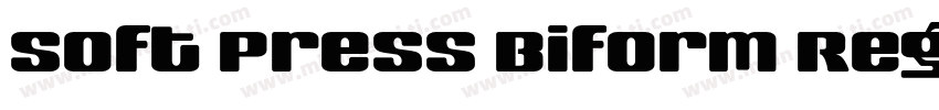 Soft Press Biform Regular字体转换